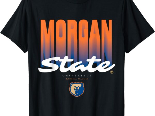 Morgan state university bears – color fade – essential hbcu t-shirt