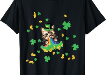 Nicole’s Ginger Cat Pukes St. Patrick’s Day T-Shirt