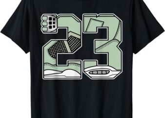 Number 23 Seafoam Abundance 4s Matching Tee For Men Women T-Shirt