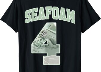 Number 4 Seafoam Abundance 4s Matching Tee For Men Women T-Shirt