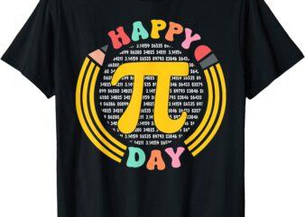 Pi Day 3.14 Pi Digits Happy Spiral Pi Day T-Shirt