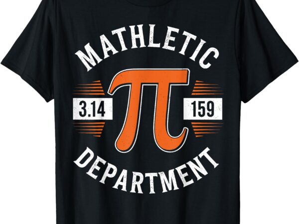 Pi day 3.14 mathletic department 159 teacher vintage pi day t-shirt