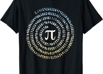 Pi day 3,14 Pi Number Symbol Math Science for science lover T-Shirt_mockup