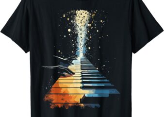 Piano Keyboard Piano T-Shirt