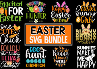 Easter SVG Bundle ,Happy Easter Day Mega Bundle PNG File, sublimate designs (30+ Png/Svgs Easter Bundle, Happy Easter SVG, Easter Quotes svg