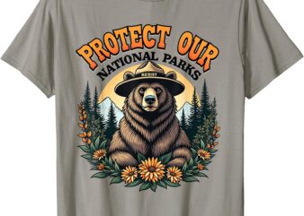 Protect Our National Parks BEAR RESIST ALT US SHIRT T-Shirt