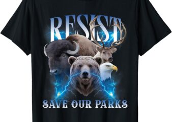 Protect Our National Parks Resist ALT US T-Shirt