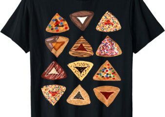 Purim Hamantaschen Purim Costume Israeli Jewish Holiday T-Shirt