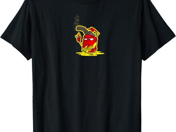 Retro gas can t-shirt