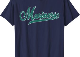 Retro Mariners Name Shirt Vintage Mariners Women Men Kids T-Shirt