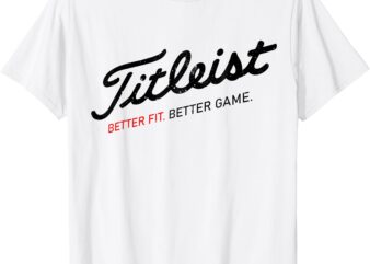 Retro Titleis-t Better Fit Better Game Golfing Golfer Golf T-Shirt