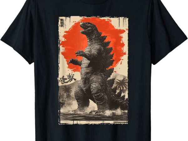 Retro vintage giant legendary rare japanese kaiju t-shirt