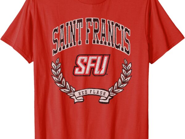 Saint francis red flash victory vintage t-shirt