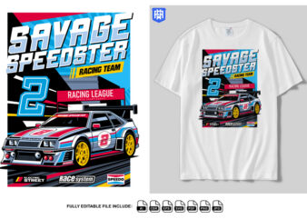 Savage Speedster Racing Team Design