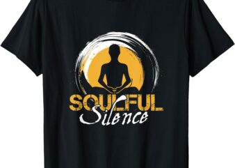 Soulful Silence MyThreadVerse T-Shirt