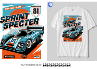 Sprint Specter Racing Team Design