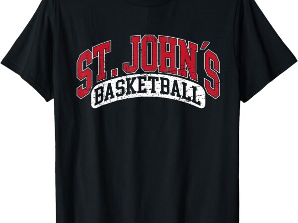 St johns vintage basketball t-shirt