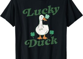 St Patrick’s Lucky Duck Saint Paddy’s Day T-Shirt