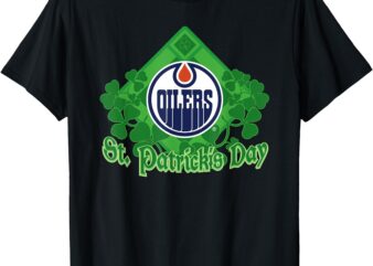 St. Patrick’s Day Black NHL Licensed T-Shirt