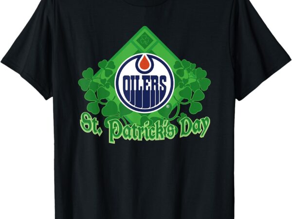 St. patrick’s day black nhl licensed t-shirt