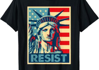Statue Of Liberty Resist T-Shirt