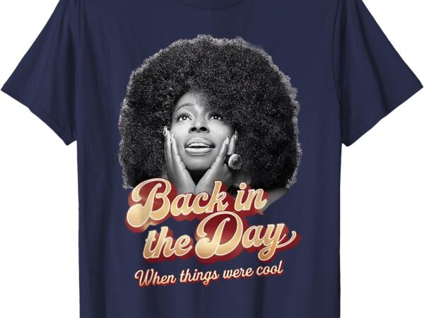 Stone back in the day 70s retro nostalgia cool vibes angie t-shirt