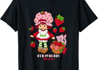 Strawberry Shortcake & Kitty Custard Vintage T-Shirt