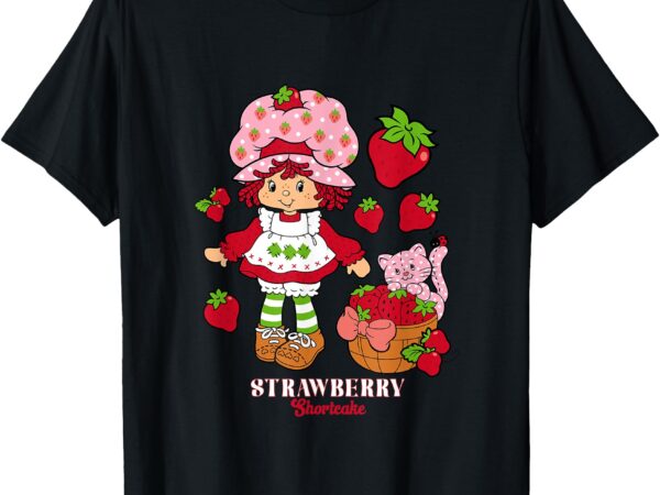 Strawberry shortcake & kitty custard vintage t-shirt