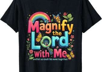 Summer Camp Magnify The Lord Christian VBS 2025 T-Shirt