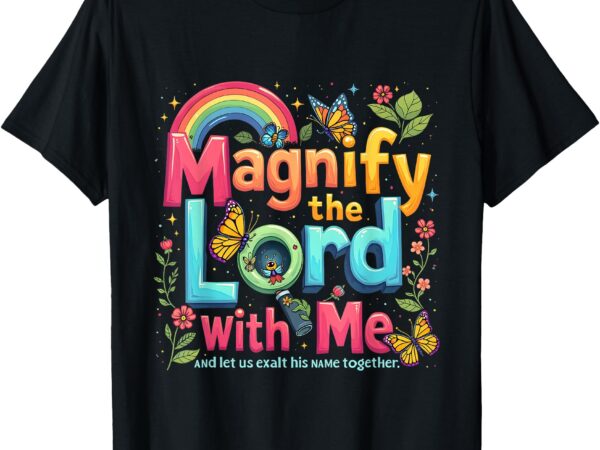 Summer camp magnify the lord christian vbs 2025 t-shirt