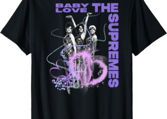 Supremes_001_Back Printed T-Shirt