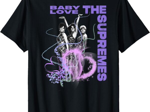 Supremes_001_back printed t-shirt