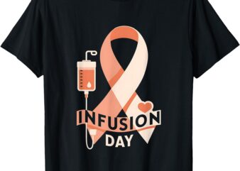 Infusion day multiple sclerosis awareness t-shirt