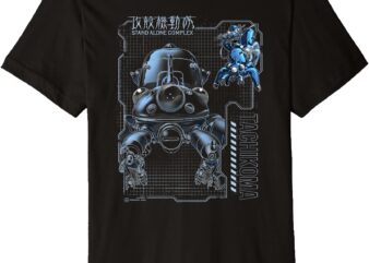 Tachikoma Schematics Premium T-Shirt