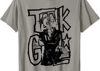 Anime Manga Comic Aesthetics Design Tee Co. Tank Girl T-Shirt