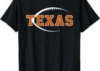 Texas Fb Icon Shirt TX Double Horn Texas Pride State Design T-Shirt