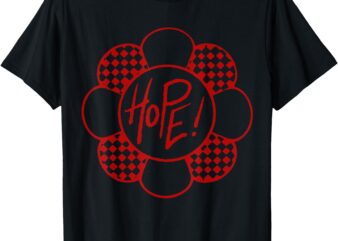 The Hope Personalized Name Flower On Stage Boys Girls Kids T-Shirt