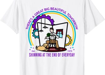 There’s A Great Big Beautiful Tomorrow, Theme Park, Carousel T-Shirt