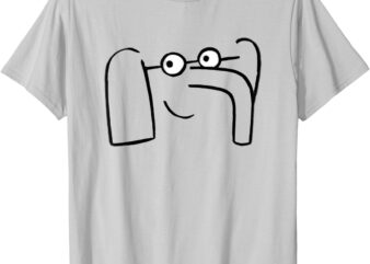 This Is My Book Character Costume Funny Elephant Kid Reading T-Shirt