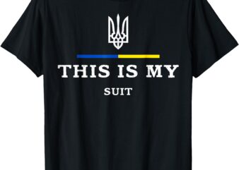 This is my suit, I’m Not Playing Cards Funny Zelensky T-Shirt