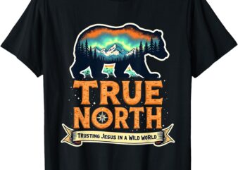 True North VBS 2025 Christian Trusting Jesus Wilderness T-Shirt