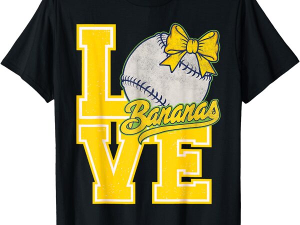 Vintage banana apparel for men women kids t-shirt