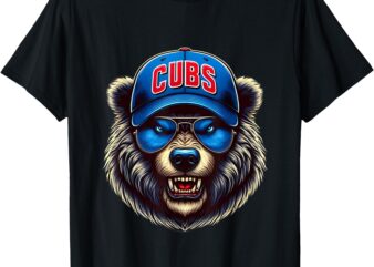 Vintage Cubs Throwback Style Classic Gift For Men Women T-Shirt