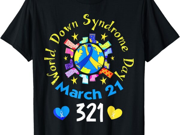 World down syndrome day awareness 321 rock your socks kids t-shirt