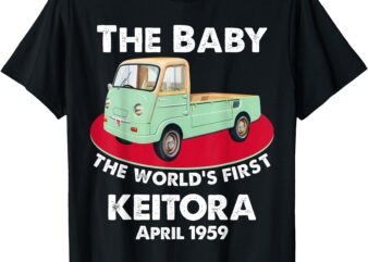 World’s First Japan Mini Truck Baby Kei Truck Cab Over Truck T-Shirt