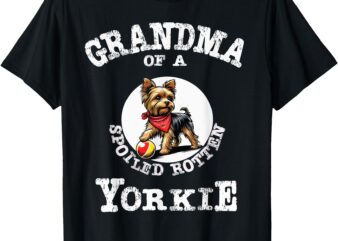 Yorkshire Terrier Yorkie Grandmother Grandma Gift T-Shirt