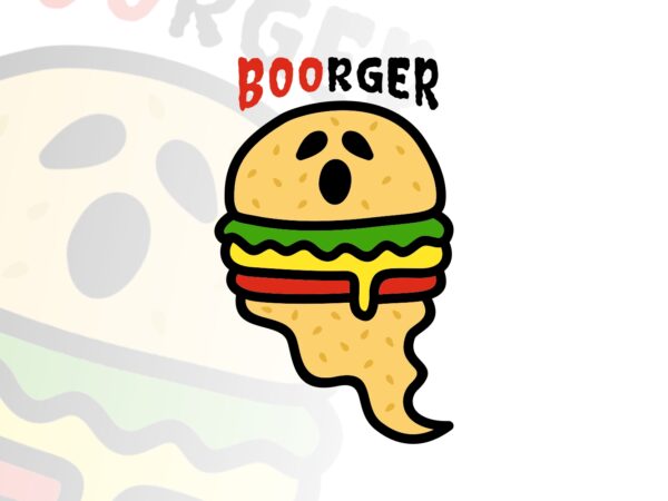 Boorger t shirt template
