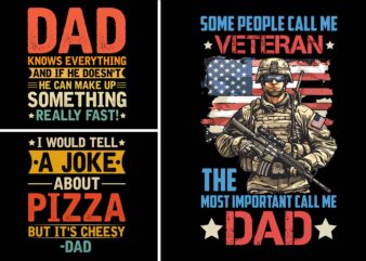 Dad T-Shirt Design Bundle