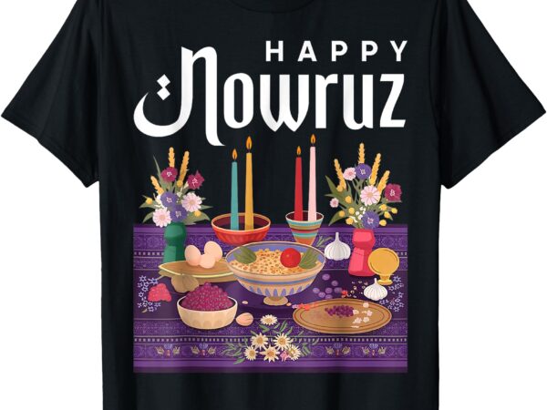Haft-seen table persian tradition t-shirt