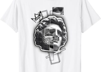Modern Antiquity_ Street Art Meets Classics T-Shirt